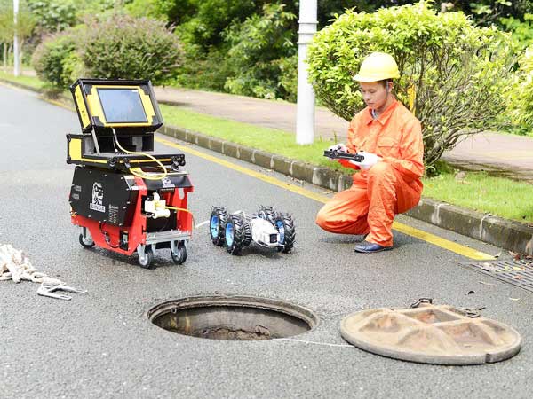 梨树管道机器人检测